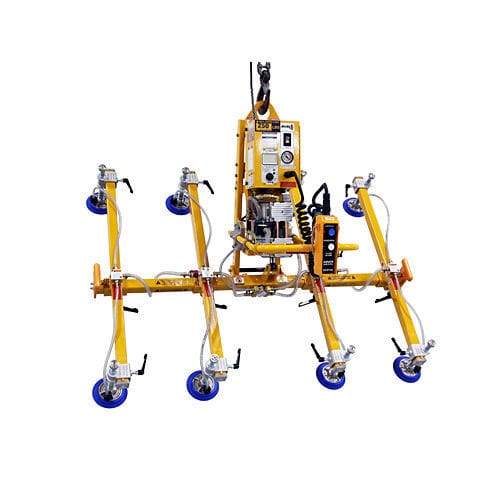Крестообразная вакуумная траверса - ATL25M8 series - ANVER Vacuum System Specialists - с рамами / для стеклянной пластины / регулируемая