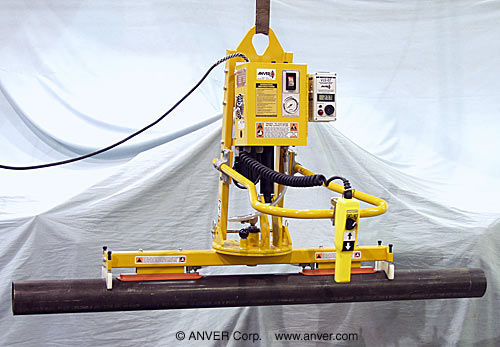 Вакуумная траверса для каменных плит - ETL7.5M2-40FXMROC - ANVER Vacuum System Specialists - для канализации / пневматическая / поворотная