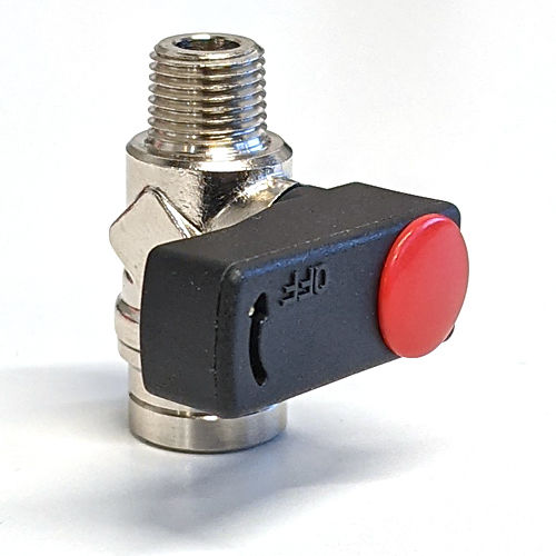 Клапан со сферическим золотником - BVC series - ANVER Vacuum System Specialists - с ручным управлением / с седлом / миниатюрный