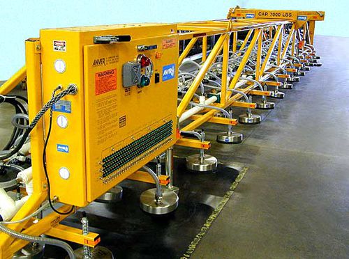 Вакуумная траверса для высоких нагрузок - E700M160-1293-40/53 - ANVER Vacuum System Specialists - горизонтальная / электрическая