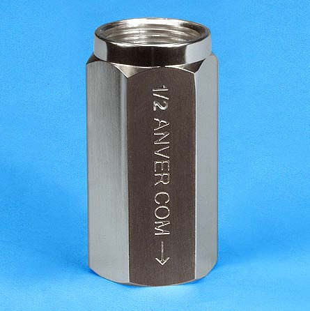 Предохранительный клапан NPT - CV series - ANVER Vacuum System Specialists - резьбовой / для вакуума / из пластика
