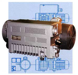 Лопастный вакуумный насос - AFM series - ANVER Vacuum System Specialists - со смазкой / 230 Vca / 460 VAC