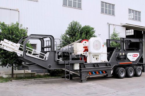 Щековая камнедробилка - HX series  - Henan Hongxing Mining Machinery CO.,LTD - мобильная / первичная / вторичная