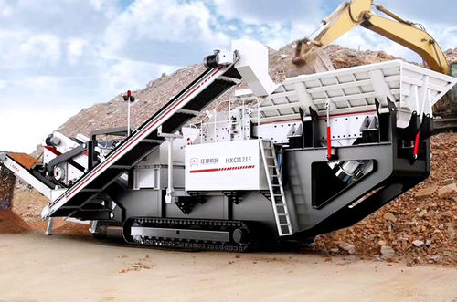 Ударная камнедробилка - WT series  - Henan Hongxing Mining Machinery CO.,LTD - мобильная / гусеничная