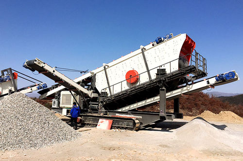 Грубое сито для процесса - ST series  - Henan Hongxing Mining Machinery CO.,LTD - вибрационное круговое / мобильное / угля