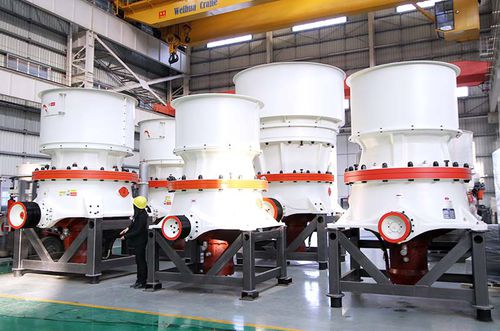 Камнедробилка с гидравлическим конусом - SC series  - Henan Hongxing Mining Machinery CO.,LTD - стационарная / тонкая