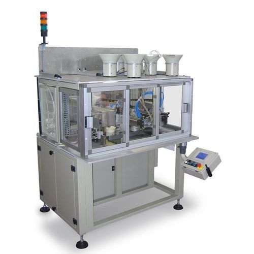 Полуавтоматическая сборочная машина - K20 - ACS - Automation Control System - врезных замков / линейная