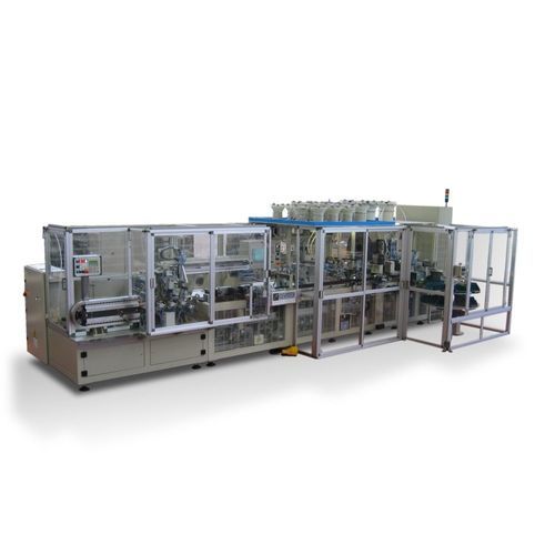Автоматическая сборочная машина - K19 - ACS - Automation Control System - врезных замков / линейная