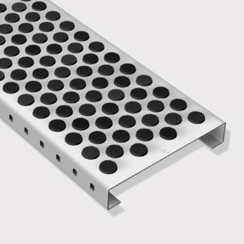 Решетчатый настил из металла - 2.0 - 3.0 mm | Rubber Stud - Graepel - листовой металл / противоскользящий