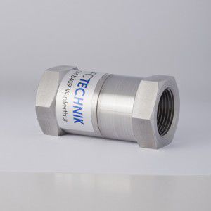 Шариковый предохранительный клапан - LCV34 - FCTechnik - Gas Control Systems - flox[on] MFC - для газа / высокотемпературный / из нержавеющей стали