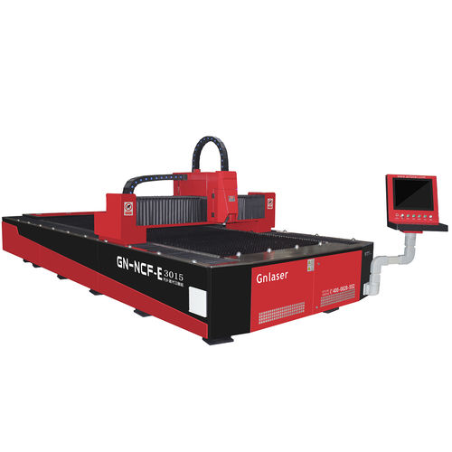 Станок для резки волоконный лазер - GN-NCF4015 - WUHAN GNLASER EQUIPMENT MANUFACTURING CO.,LTD. - для металла / для листа / для дверных коробок
