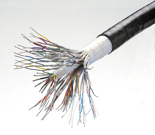Гибридный электрический кабель - Axon Cable - коаксиальный / изолированный / маслоустойчивый