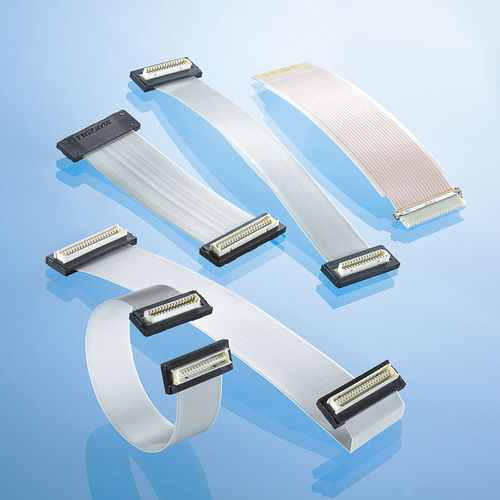 Электрический кабель для передачи данных - Axolink® - Axon Cable - плата-плата / бронированный / плоский