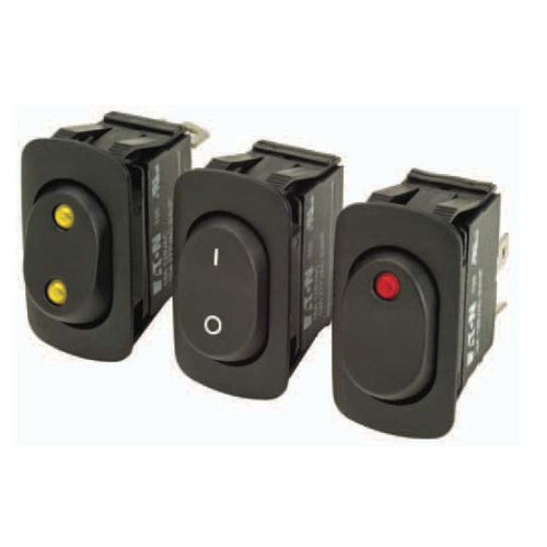 Клавишный переключатель - X series - Eaton Commercial Controls - однополюсный / двухполюсный / 4 полюса