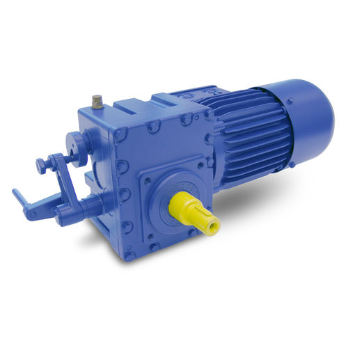 Мотор-редуктор для монорельсового воздушного конвейера - BM series - Bauer Gear Motor - трехфазовый / монофазовый / червячный