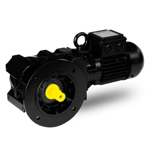 Мотор-редуктор с конической передачей - BK series - Bauer Gear Motor - AC / ортогональный / с полым валом