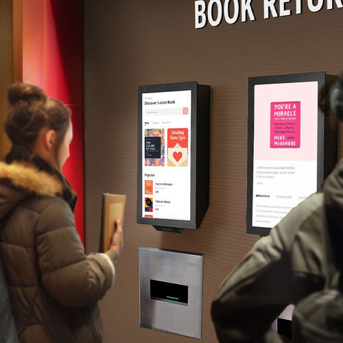 Терминал с сенсорным экраном - INFOTERMINAL 15.6 - Pyramid Computer GmbH - киоск / настенный / 1920x1080