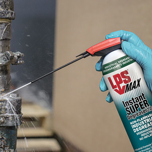 Обезжиривающий аэрозоль - LPS® MAX Instant Super Degreaser - LPS Laboratories - для кабелей и цепей / невоспламеняющийся / без растворителя