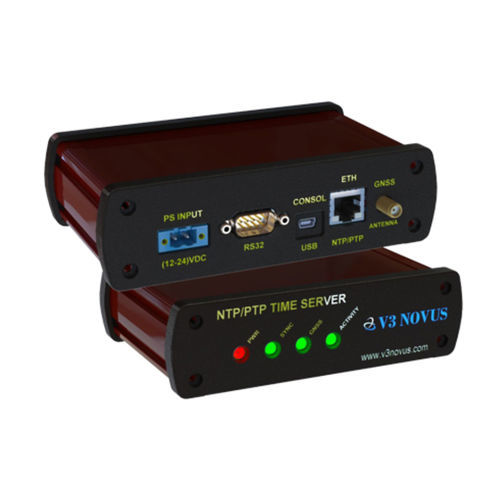 Сервер времени NTP - Safesync Lite - V3Novus Pvt Ltd - SNMP / GPS / GNSS