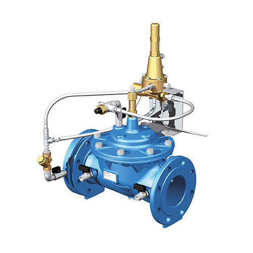 Мембранный клапан - K2 HYDROSTAB - Belgicast - гидравлический / с регулировкой расхода