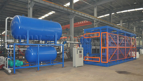 Формовочная машина из термопластичной пены - EPSBM6000V/H / EPSBM8000V/H - Shanghai Zhongji Machinery Co.ltd - для пенополистирола / для блоков PSE