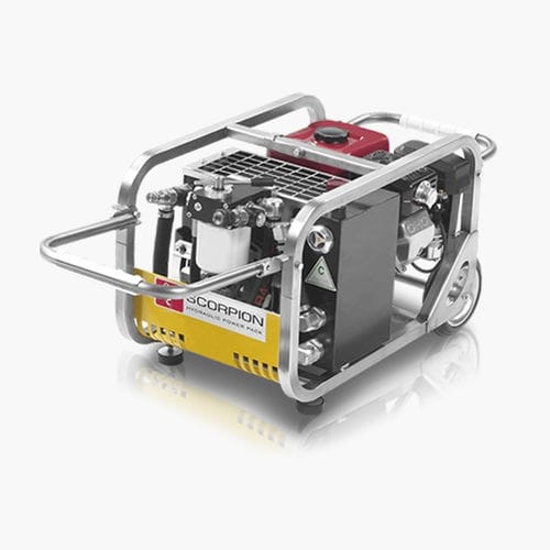 Гидравлический блок с двигателем внутреннего сгорания - SCORPION - DOA Hydraulic Tools Srl - для масла / для подъема / машина