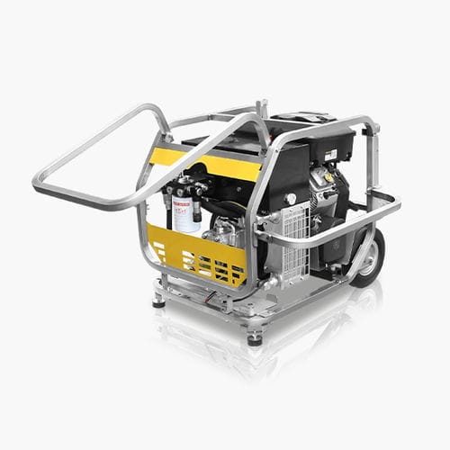 Гидравлический блок с двигателем внутреннего сгорания - Super Raptor  - DOA Hydraulic Tools Srl - для масла / для подъема / насоса