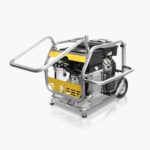 Гидравлический блок с электродвигателем - SUPER RAPTOR - DOA Hydraulic Tools Srl - бензиновый двигатель / для бутылок / для подъема