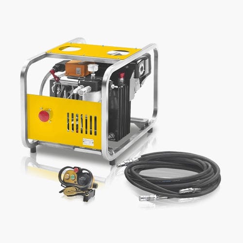 Гидравлический блок с электродвигателем - ASPID GETZ - DOA Hydraulic Tools Srl - для двигателя / машина / переносной