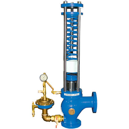 Клапан контроля давления для обработки неочищенной воды - A106-DL - Singervalve - поршневый