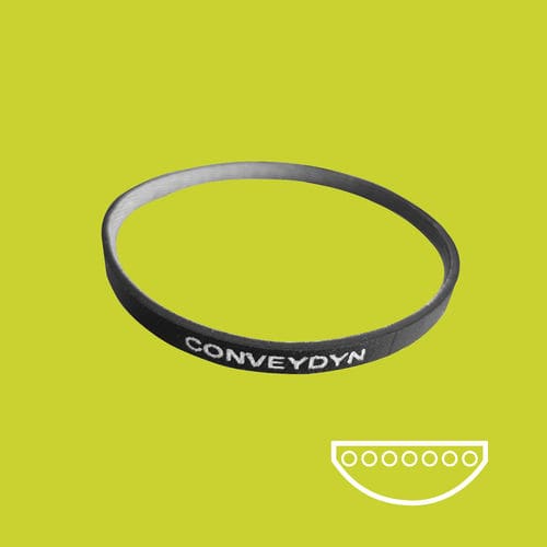 Эластичный приводной ремень - Conveydyn - HUTCHINSON Belt Drive Systems - круглый / из каучука / для конвейерного ролика