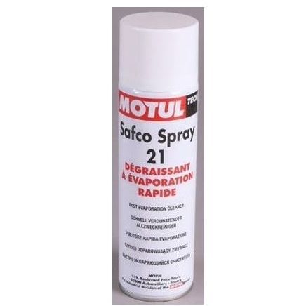 Аэрозоль с растворителем - SAFCO SPRAY 21 - MOTUL TECH - обезжиривающий / для металла
