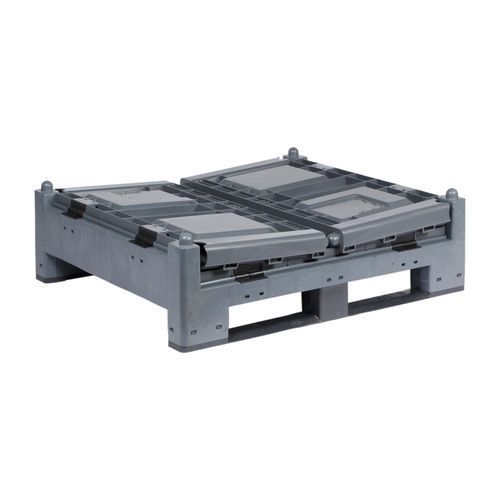 Ящичный поддон из PP - 2187 2 reg. - WALTHER Faltsysteme GmbH - FALTBOX - для хранения / транспортный / промышленный