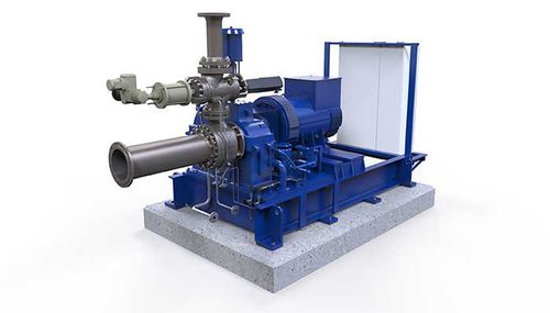 Электрический парогенератор - Howden BC Compressors - вертикальный / на легкой тележке на катках / промышленный