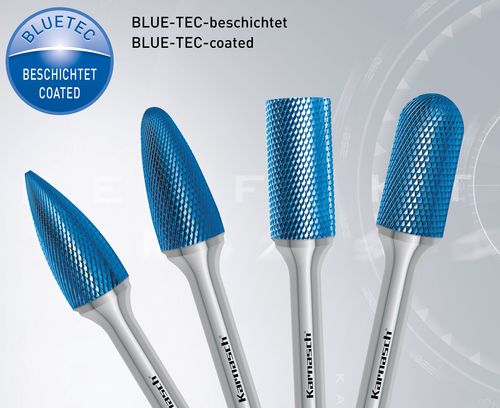 Фрезер концевая - Blue-Tec  - Karnasch Professional Tools GmbH - цельный / лезвие / из карбида вольфрама