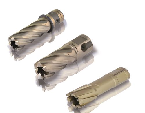 Корончатое сверло с покрытием - Hard Line - Karnasch Professional Tools GmbH - с карбидом / хвостовик Велдона
