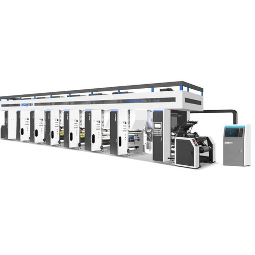 Печатная машина ротогравюра - DNAY series - Zhejiang Deguang Machinery Co. , Ltd. - для пластиковой пленки / 6-цветная / автоматическая
