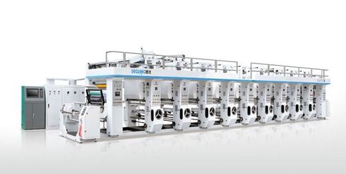 Печатная машина ротогравюра - DNAY series - Zhejiang Deguang Machinery Co. , Ltd. - для пластиковой пленки / для пленки BOPP / 6-цветная