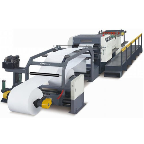 Станок для резки с ножом - GM series - Zhejiang Deguang Machinery Co. , Ltd. - для бумаги / для роликов / высокоскоростной