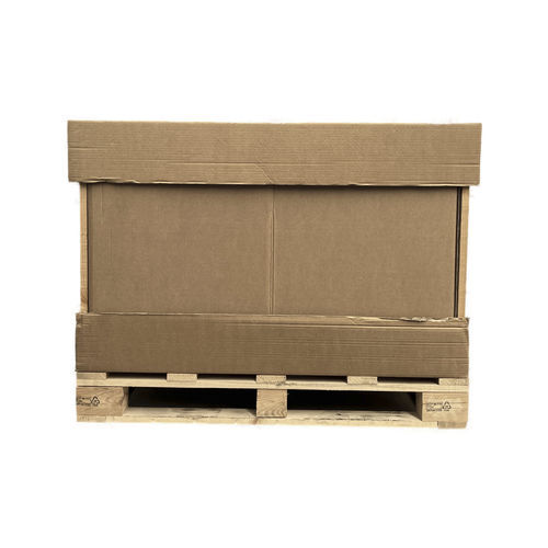 Ящичный поддон из дерева - SPAZIO ZERO CARDBOARD&WOOD ULTRA - TELOS SRLS - из картона / многоразовый