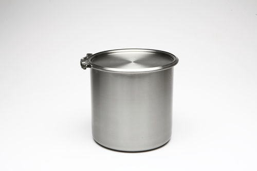 Втулка из нержавеющей стали - DRUMS ND  from 170 to 560 mm - Sterivalves Srl - стекируемая с крышкой / для использования в фармацевтике