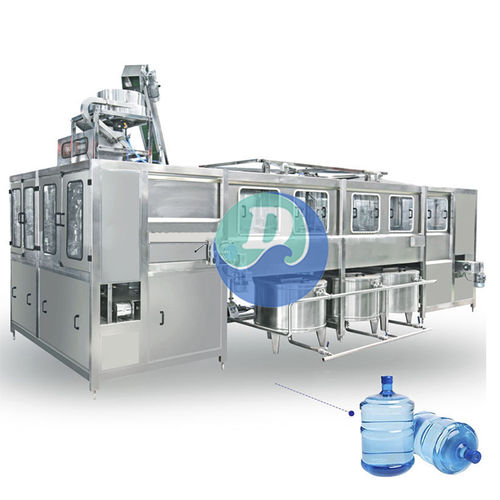Автоматическая наполнительная/закупорочная машина - Shine Dew Water Equipment Co.,Ltd. - для флаконов / линейная / весовая