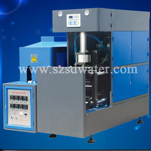 Полуавтоматическая выдувная формовочная машина - SD-9B - Shine Dew Water Equipment Co.,Ltd. - для экструзии / для ПЭТФ / для бутылок из ПЭТФ
