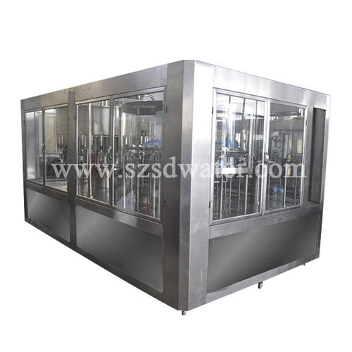 Автоматическая наполнительная/закупорочная машина - CGF40-40-10 - Shine Dew Water Equipment Co.,Ltd. - для флаконов / моноблочная / объемная