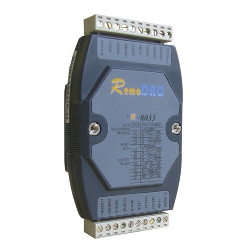 Аналоговый входной модуль - R-8033/R-8033A/R-8033+ - Beijing Gemotech Intelligent Technology Co., Ltd. - Modbus / для измерения температуры / на DIN-рейке