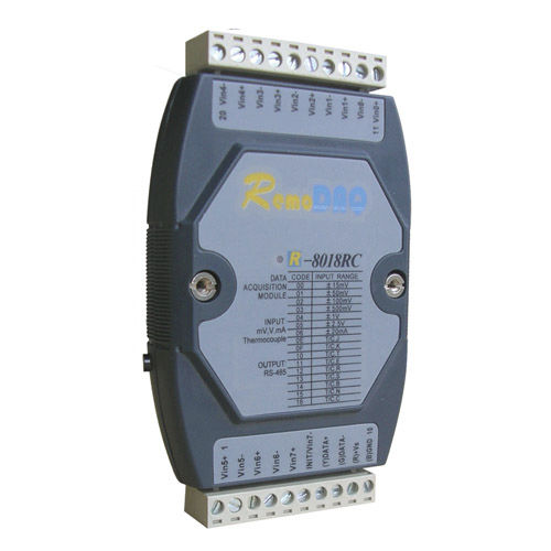 Аналоговый входной модуль - R-8018RC/R-8018RC+ - Beijing Gemotech Intelligent Technology Co., Ltd. - Modbus / для термопары / на DIN-рейке