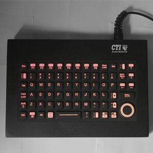 Клавиатура для письменного стола - KIO6000-Bx Series - CTI Electronics Corporation - с механическими клавишами / 101-104 клавиши / промышленная