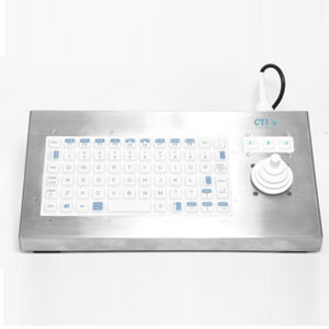 Клавиатура для письменного стола - KIF66U6-N2W - CTI Electronics Corporation - 101-104 клавиши / с мышью / медицинская