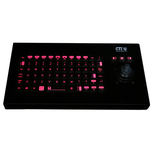 Клавиатура для письменного стола - KIF6000-Bx  - CTI Electronics Corporation - с механическими клавишами / 101-104 клавиши / промышленная