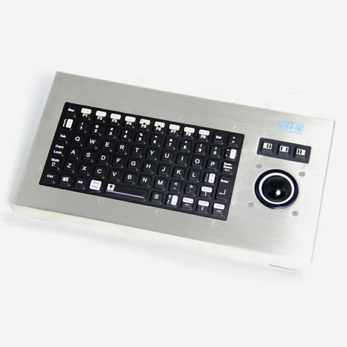 Клавиатура для письменного стола - KIT6000 Series - CTI Electronics Corporation - с механическими клавишами / 101-104 клавиши / с трекболом